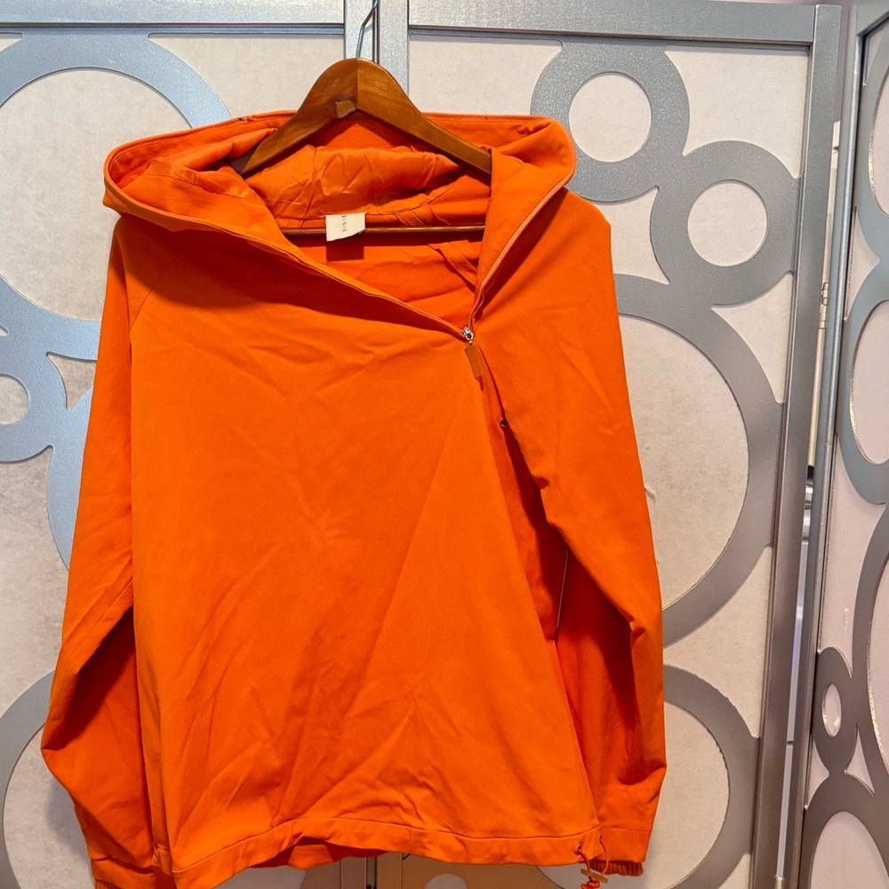 MAG by Magaschoni Women’s Jacket with Hood and Zipper windbreaker